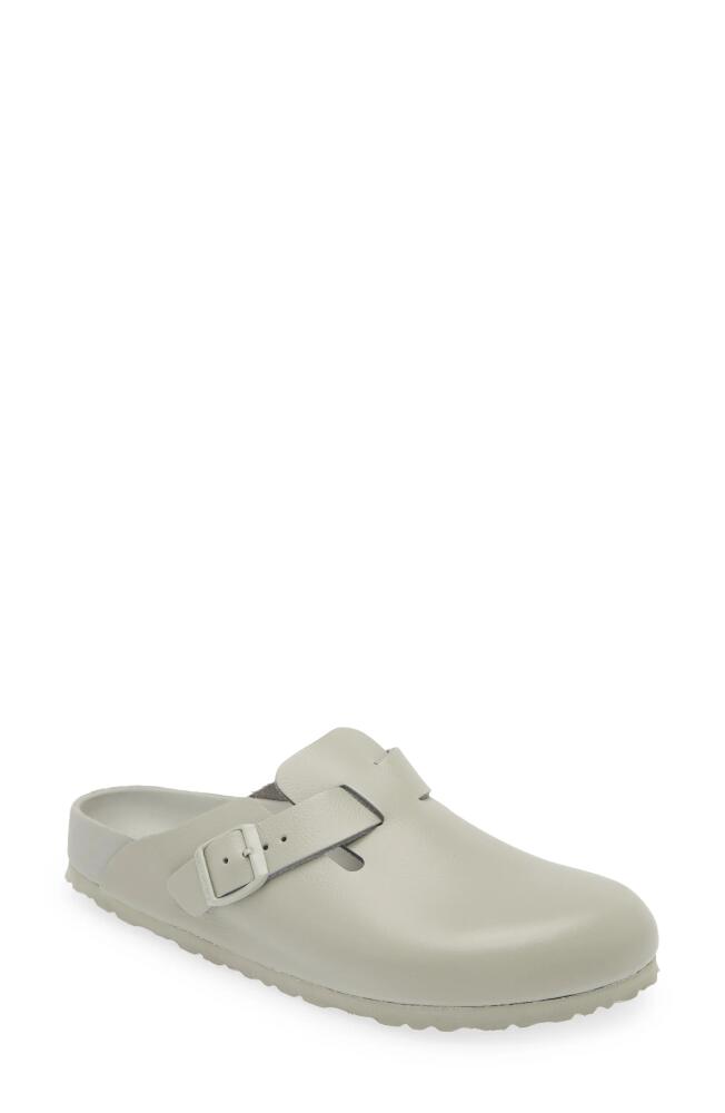 Birkenstock Boston Exquisite Clog in Mineral Gray Cover