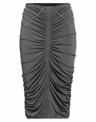 Givenchy Woman Midi skirt Grey Viscose, Polyamide, Elastane Cover