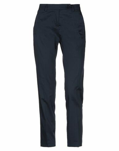 Seventy Sergio Tegon Woman Pants Midnight blue Cotton, Elastane Cover