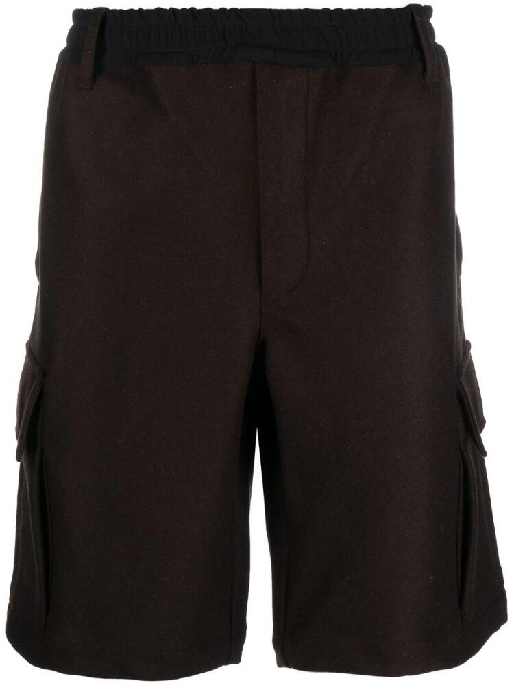 GR10K x Soloman Panno utility shorts - Brown Cover