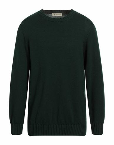 Piacenza Cashmere 1733 Man Sweater Dark green Virgin Wool Cover