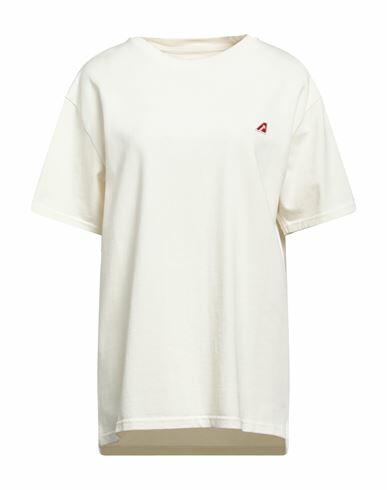 Autry Woman T-shirt Ivory Cotton Cover