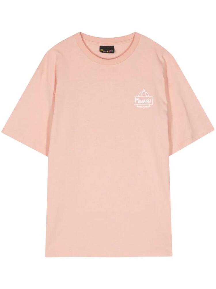 Mauna Kea Heritage cotton T-shirt - Pink Cover