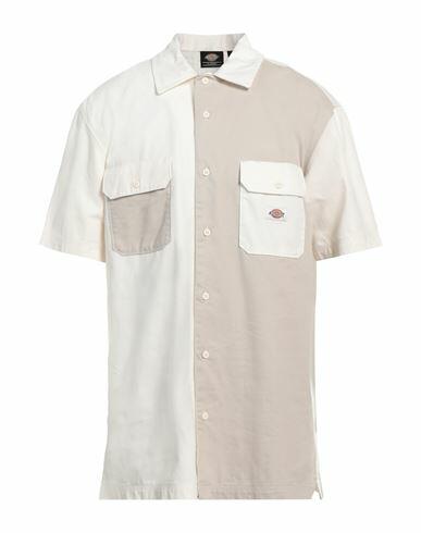 Dickies Man Shirt Beige Cotton Cover