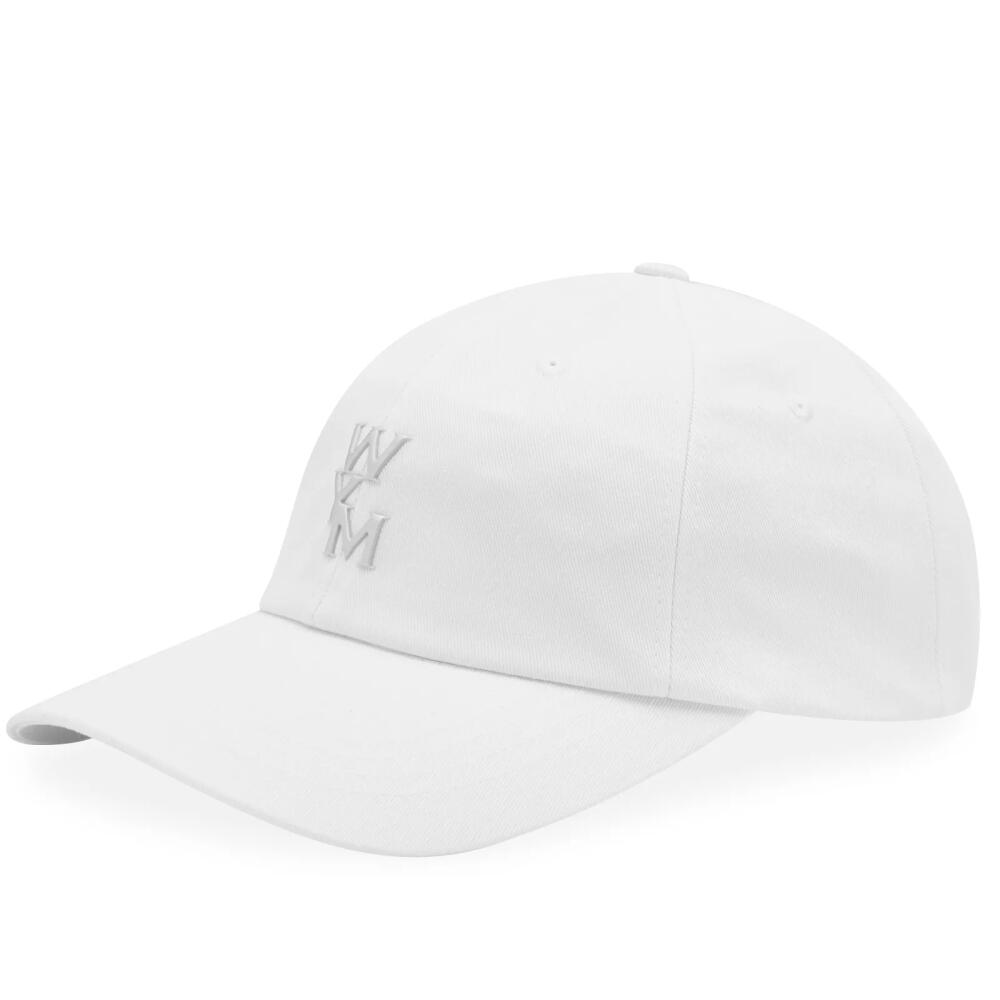 Wooyoungmi Men's WM Logo Cap in White Cover