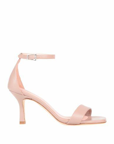 Luca Valentini Woman Sandals Blush Leather Cover