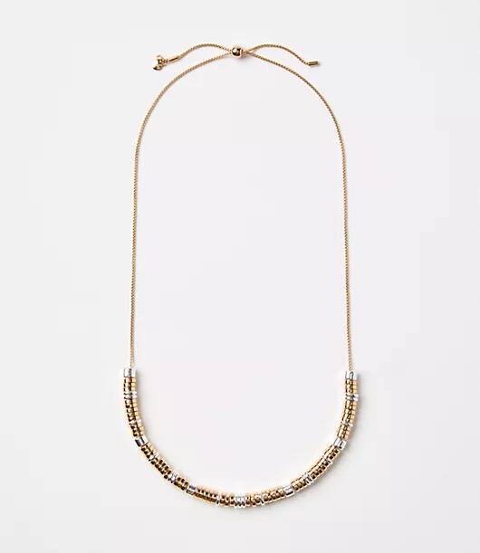 Loft Enamel Sparkle Statement Necklace Cover