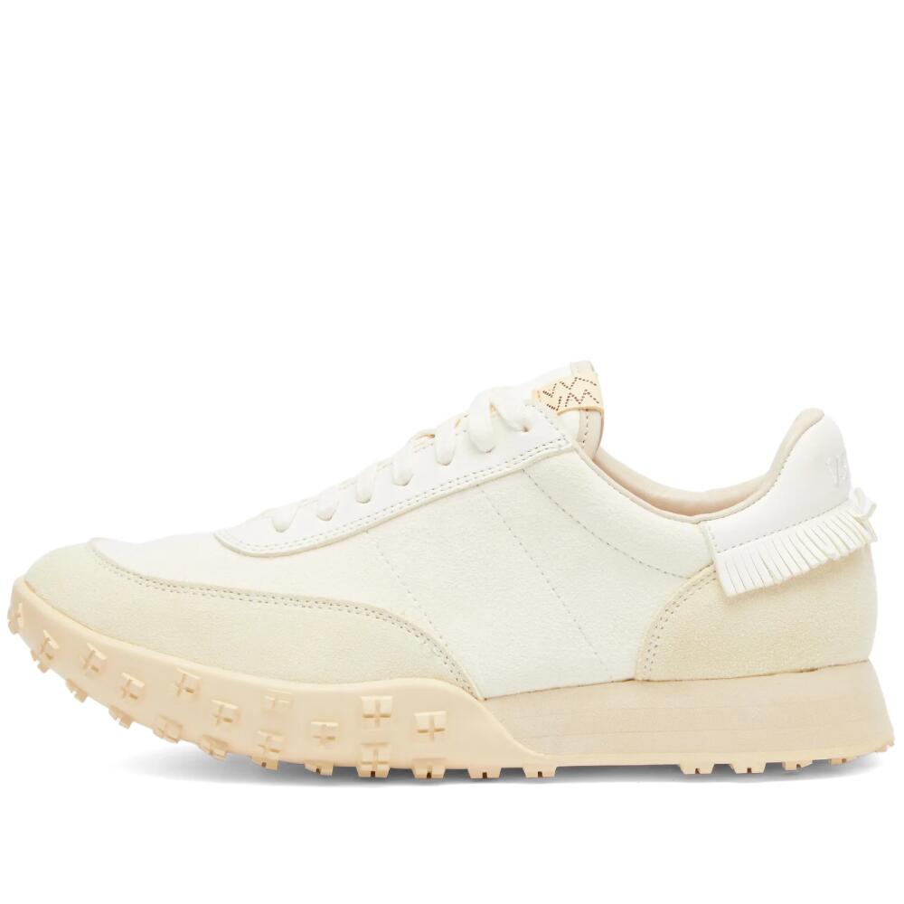 Visvim Men's Hospoa Runner Sneakers in White Cover