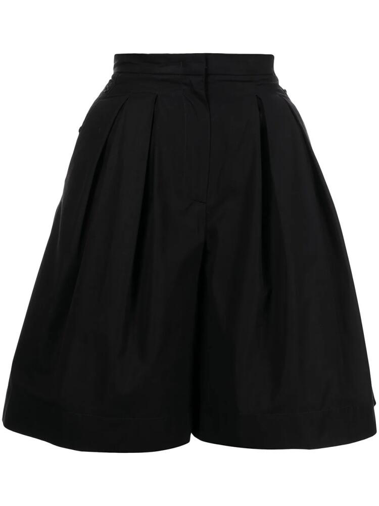 Rochas high-waisted knee-length shorts - Black Cover