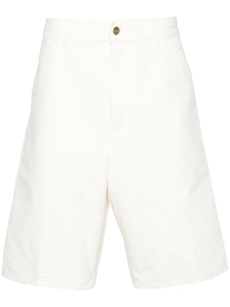 Carhartt WIP Single Knee shorts - White Cover