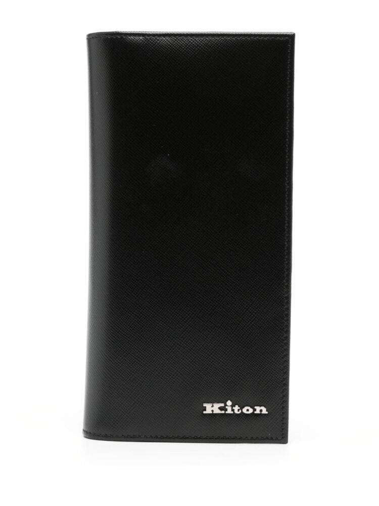 Kiton bi-fold wallet - Black Cover