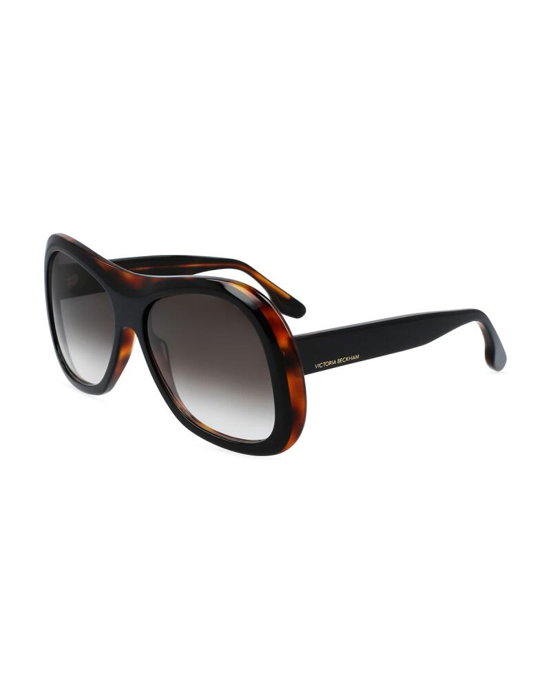 Victoria Beckham Geometric Square Acetate Sunglasses Cover