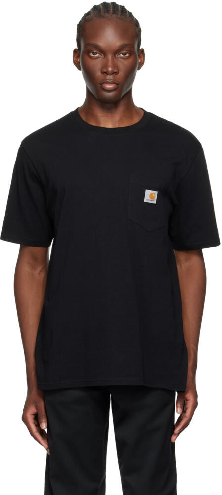 Carhartt Work In Progress Black Pocket T-Shirt Cover