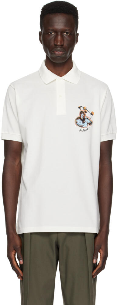 Paul Smith Off-White Orchid Polo Cover