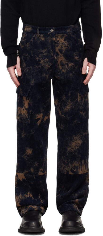 ALTU Navy Tie-Dye Cargo Pants Cover