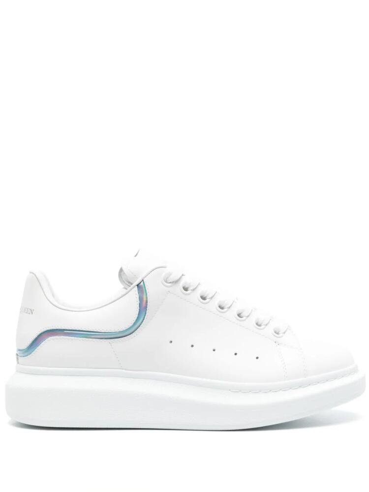 Alexander McQueen Oversized leather sneakers - White Cover