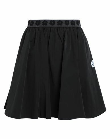 Kenzo Woman Mini skirt Black Polyester, Cotton Cover