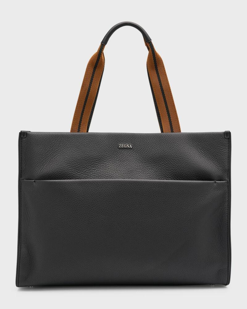 ZEGNA Men's Deerskin Tote Bag Cover