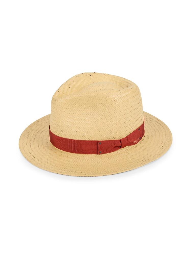 Bailey Hats Men's Spencer Knot Trim Panama Hat - Tan Cover