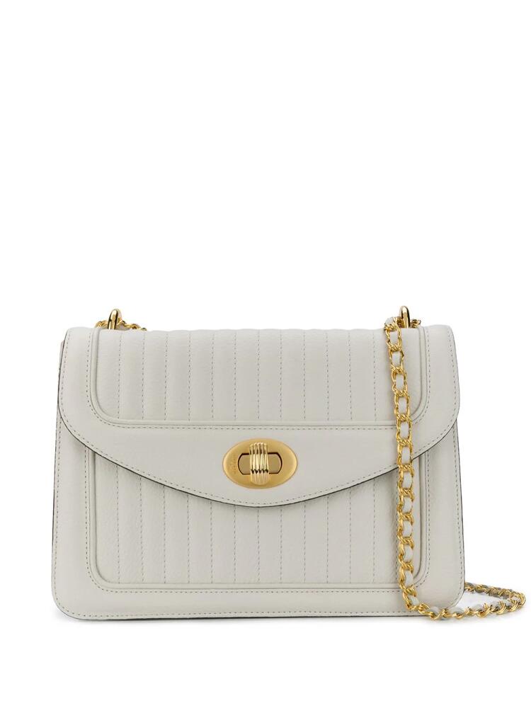 DELAGE Ginette PM crossbody bag - White Cover