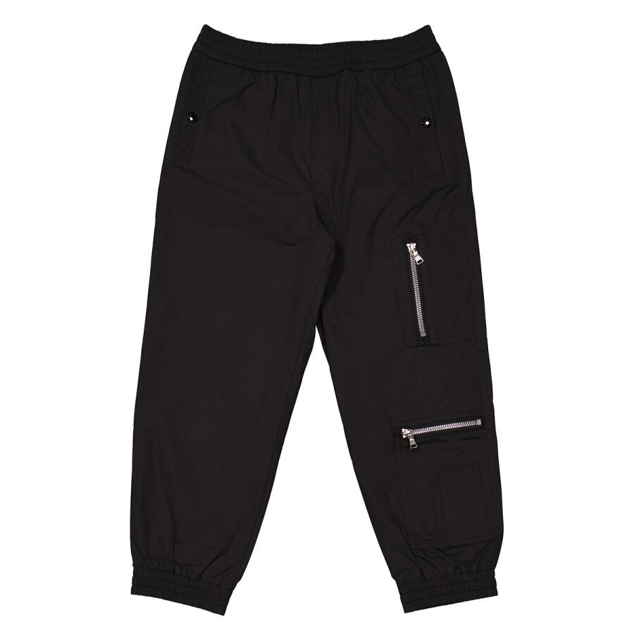 Moncler Boys Black Zip Detail Cargo Trousers Cover