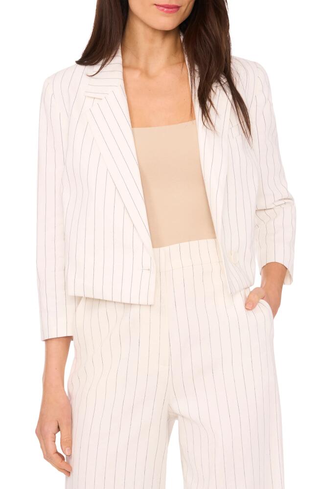 halogen(r) Crossover Crop Blazer in New Ivory Cover