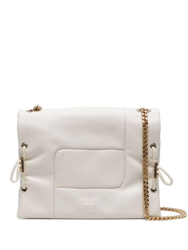 Lancel small Billie leather crossbody bag - White Cover