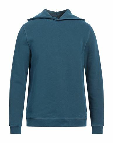 Majestic Filatures Man Sweatshirt Deep jade Cotton, Elastane Cover