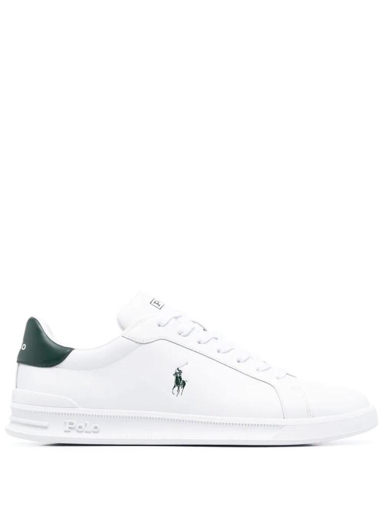 Polo Ralph Lauren low-top logo-print sneakers - White Cover