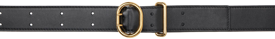 Jil Sander Black Cannolo Belt Cover