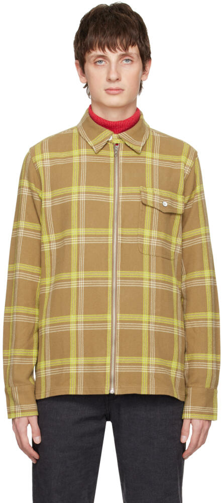 rag & bone Tan Dalton Shirt Cover