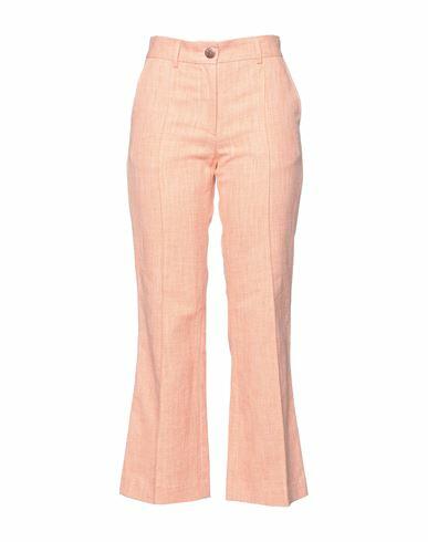 See By Chloé Woman Pants Salmon pink Cotton, Linen Cover