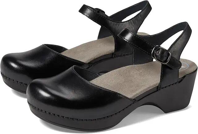 Dansko Sam (Black) Women's 1-2 inch heel Shoes Cover