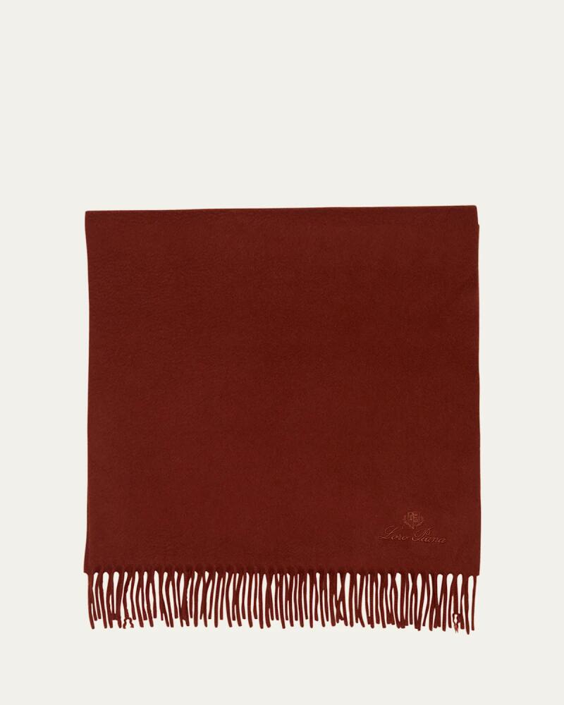 Loro Piana Men's Grande Unita Cashmere Scarf Cover