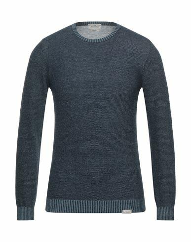 Brooksfield Man Sweater Midnight blue Cotton Cover