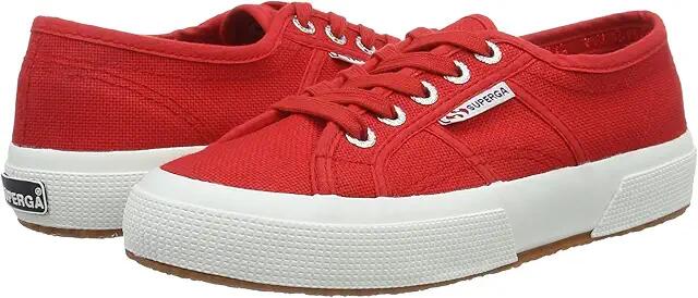 Superga 2750 COTU Classic Sneaker (Red/White) Lace up casual Shoes Cover