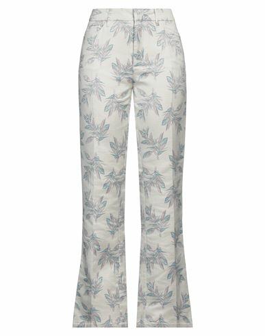 Zadig & voltaire Woman Pants Off white Cotton, Polyester Cover