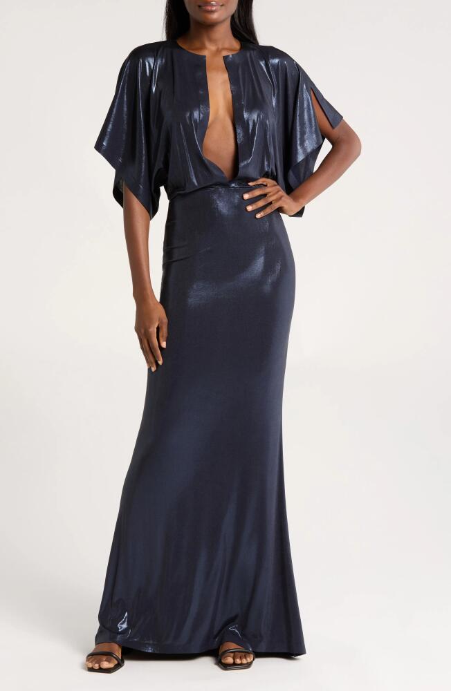 Norma Kamali Obie Cover-Up Gown in True Navy Cover