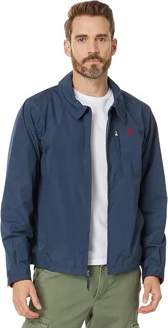 U.S. POLO ASSN. USPA Golf Jacket (Classic Navy) Men's Coat Cover