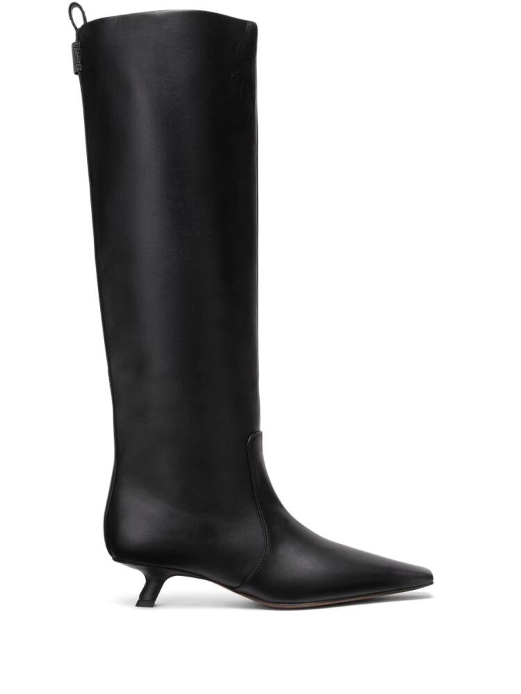 Brunello Cucinelli knee-high boots - Black Cover