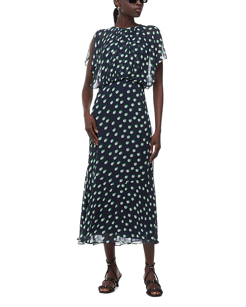 Whistles Moon Spot Dress Cover