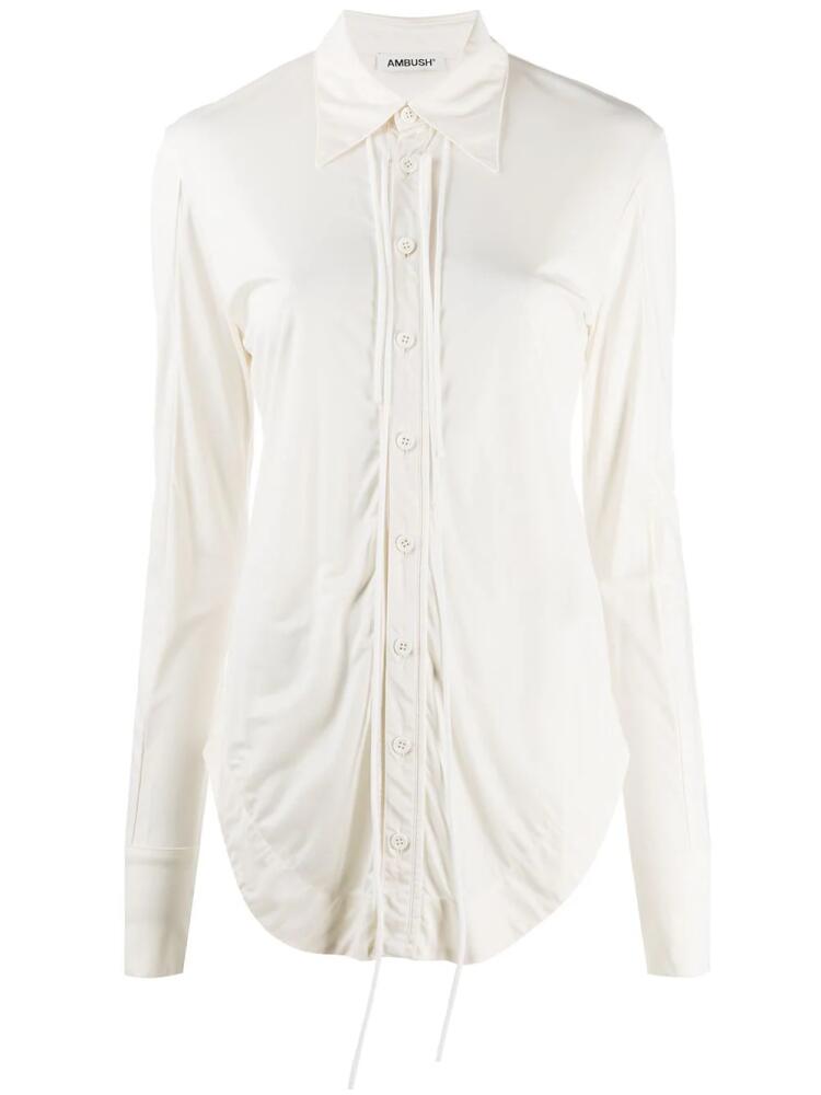 AMBUSH plain shirt - White Cover