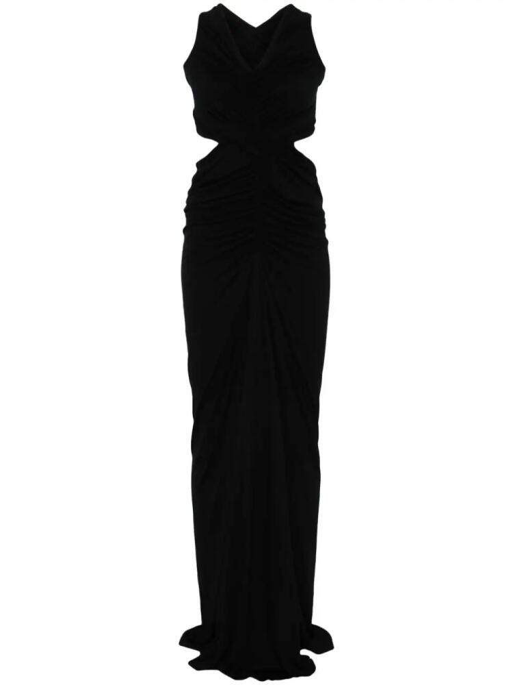 Rick Owens Lilies Poppy gown dress - Black Cover