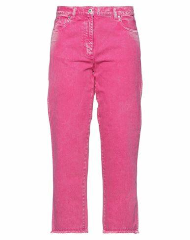 Cedric Charlier Woman Jeans Pink Cotton Cover