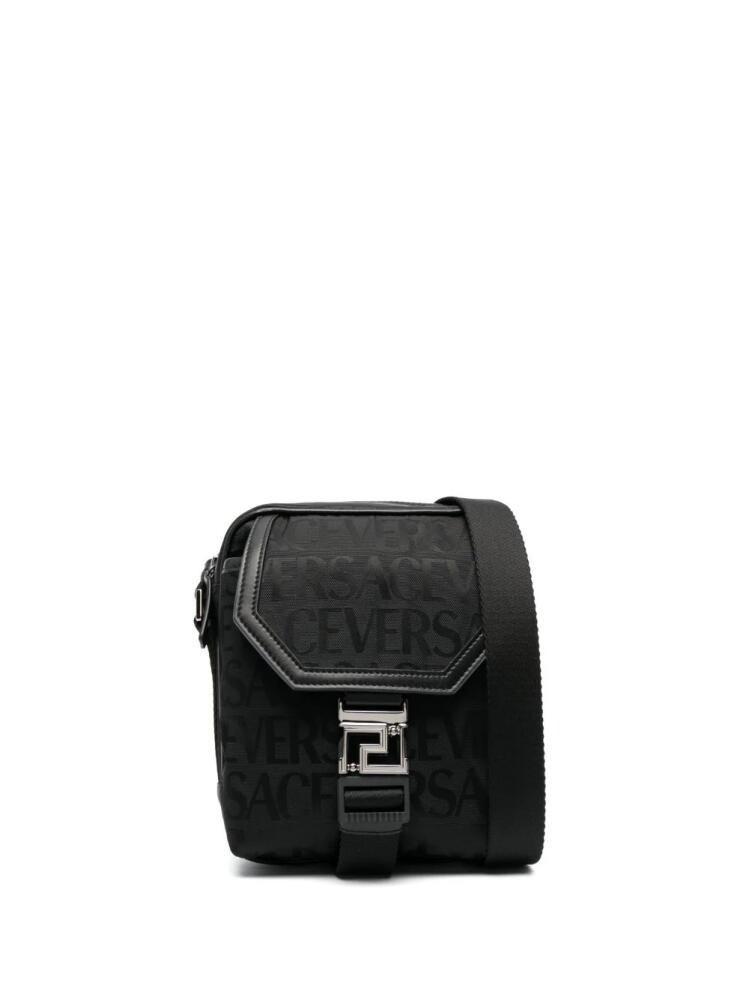 Versace Versace Allover Neo crossbody bag - Black Cover