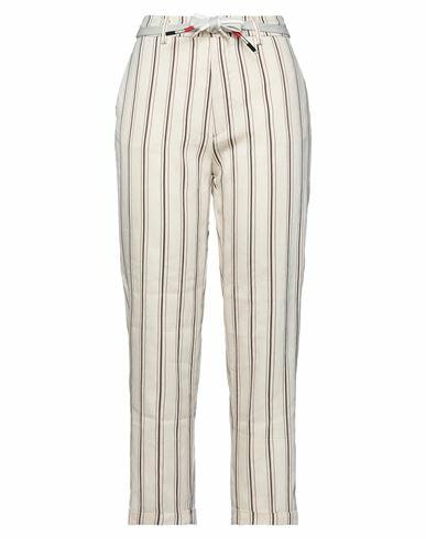 Mason's Woman Pants Beige Linen, Viscose, Acetate, Polyamide Cover