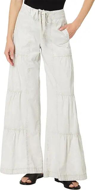 XCVI Terraced Wide Leg (Feirie Wash: Whitecap) Women's Dress Pants Cover