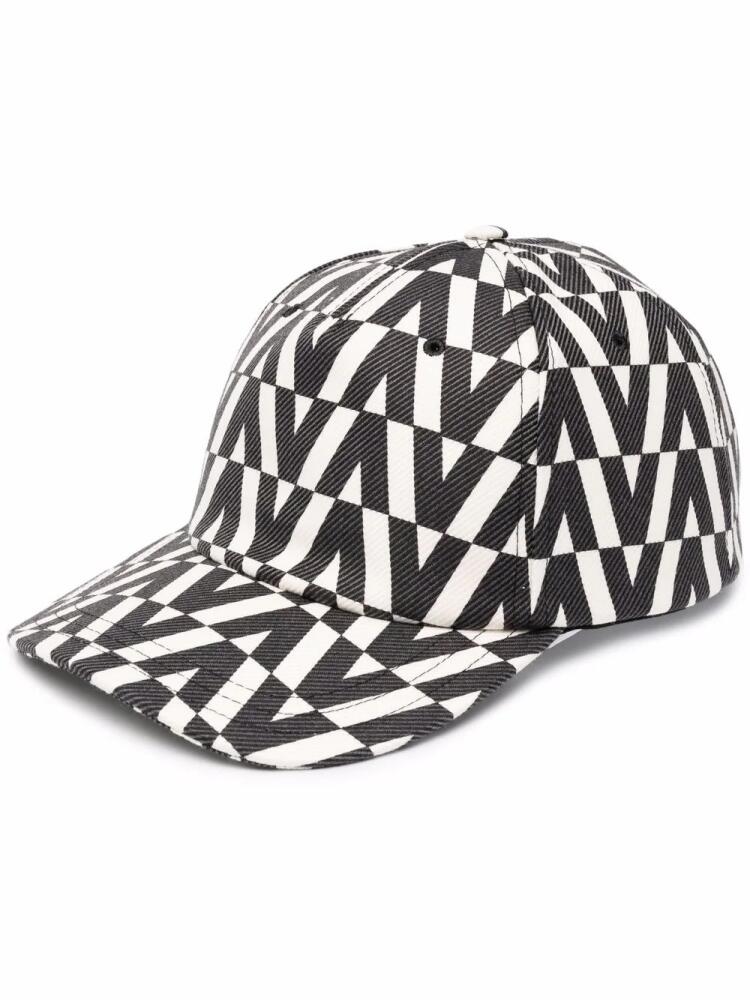 Valentino Garavani Optical Valentino baseball cap - Black Cover