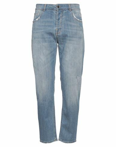 Reign Man Jeans Blue Cotton, Elastane Cover