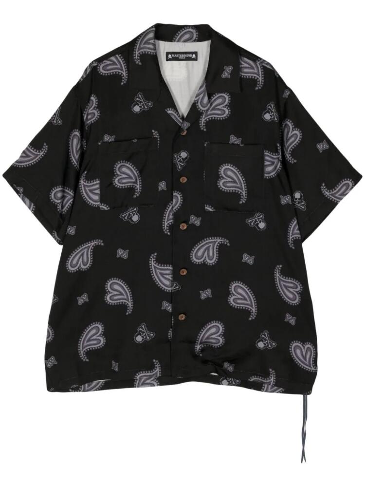 Mastermind World paisley-print silk shirt - Black Cover